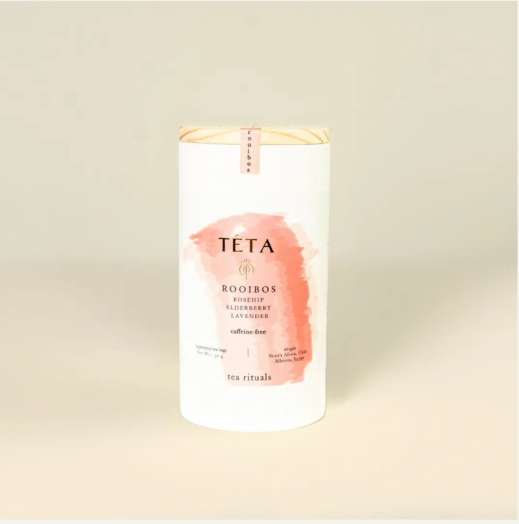 Rooibos - Hyben, Hyldebær & Lavendel tetá-a